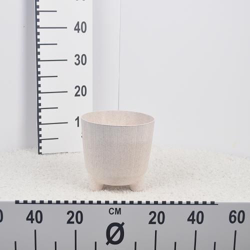 Flower pot RYFO N ECO WOOD - ECO white