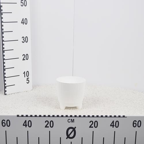 Flower pot RYFO N - white