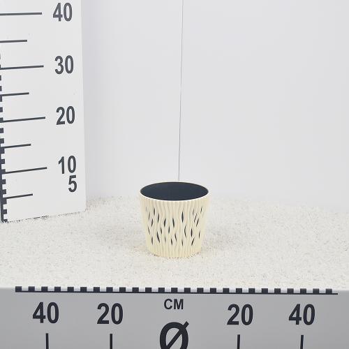 Flower pot  SANDY ROUND - cream