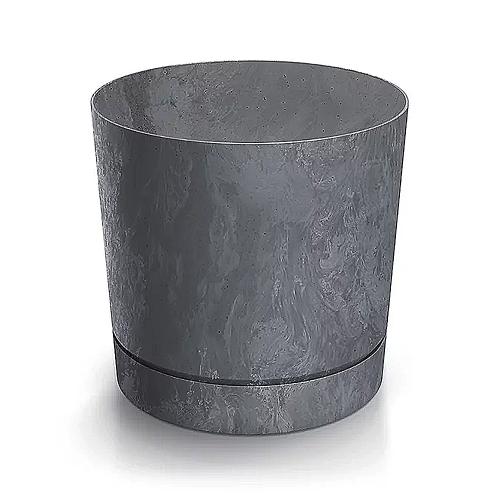 Flower pot TUBO P BETON EFFECT - marengo
