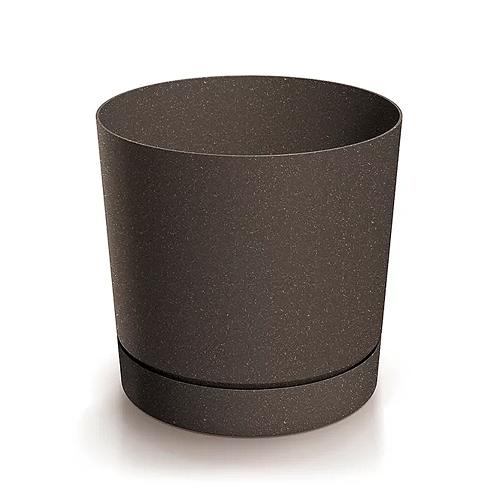 Flower pot TUBO P ECO WOOD - ECO coffee