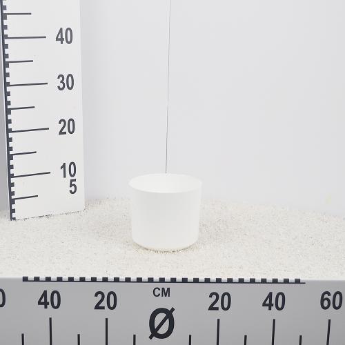 Flower pot TUBO - white