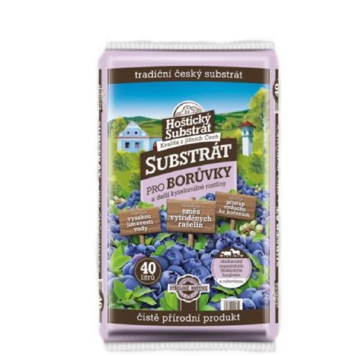 Substrát borievky, čučoriedky 40l-HOŠTICKÝ