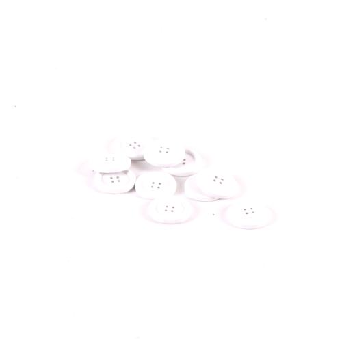 Gombíky 2,5cm biele bal.