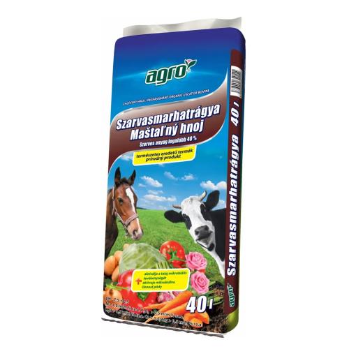 AGRO maštaľný hnoj 40l