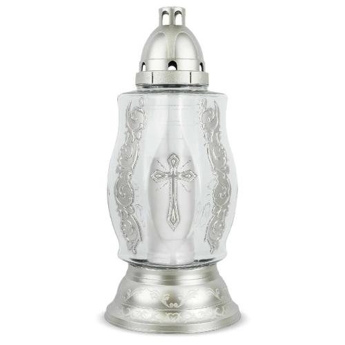Kahan sklo DP 663 kríž gold/silver