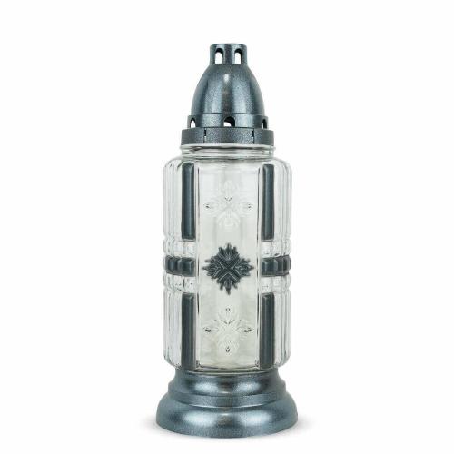 Kahan sklo DP 738 kvet gold/silver mix