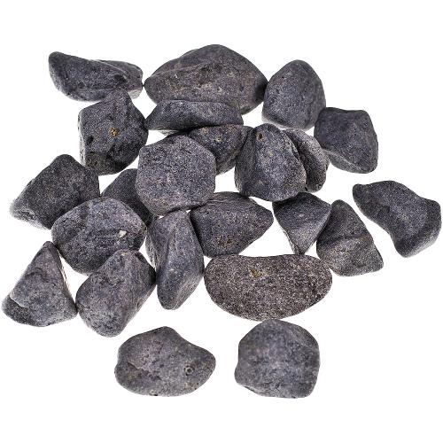 Kameň Nero Ebano okruh.3-5cm, vrece 25kg