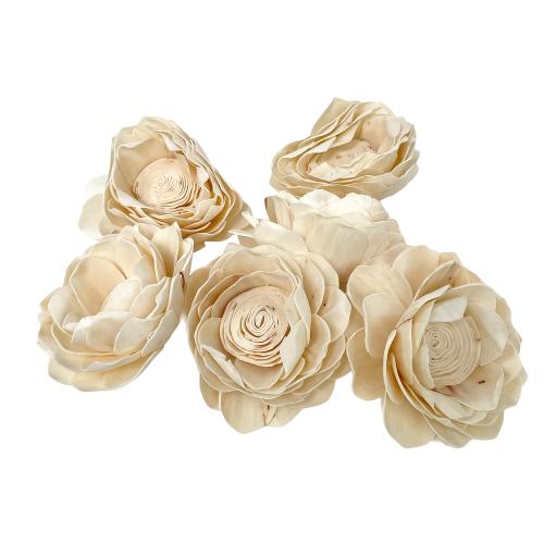 Kvet biely lotus 10cm