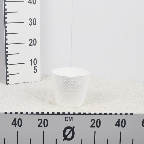 Kvetináč ORIENT biely 15,7cm