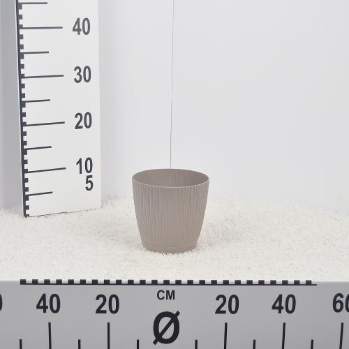 Kvetináč s podm. SANDY P mocca 14,9cm