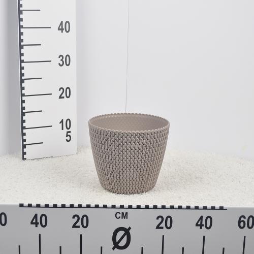 Kvetináč SPLOFY mocca 21,8cm