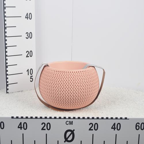 Kvetináč+vklad SPLOFY BOWL broskyňa 29cm
