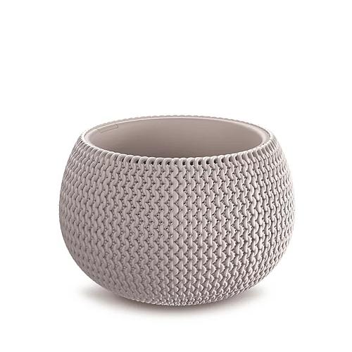 Kvetináč+vklad SPLOFY BOWL mocca 29cm