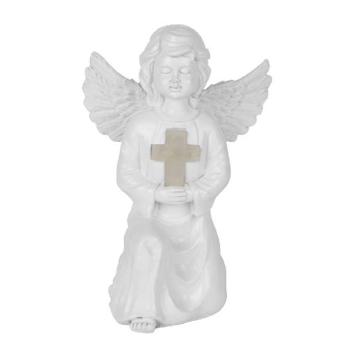 Lampa solárna anjel, 15x12x22cm