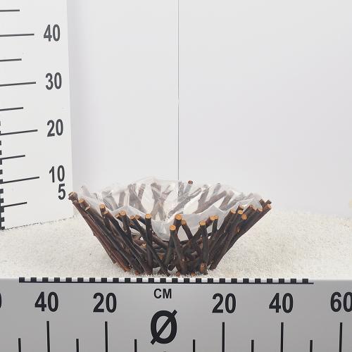 Misa prútie hnedá 36cm