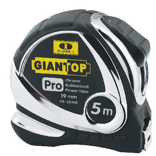 Meter GIANT CR-G44, 3 m, 16 mm, zvinovací­, Chrome/Nylon