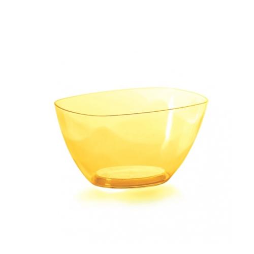 Miska COUBI 19,8cm žltá transparentná