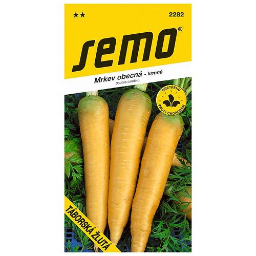 Mrkva kŕmna TABORSKÁ ŽLUTÁ - Semo