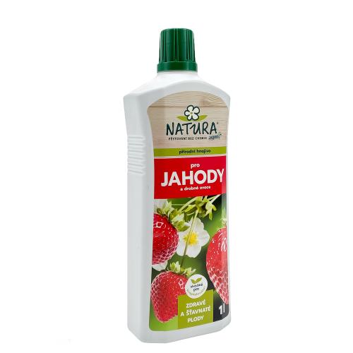 Natura kvapalné hnojivo jahody a drobné ovocie 1l