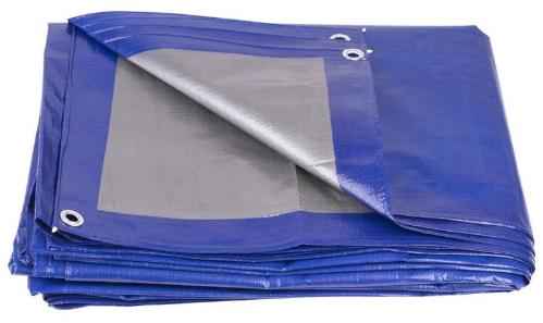 Plachta Tarpaulin 08x12 m, 140 g/m, prekr., modrá