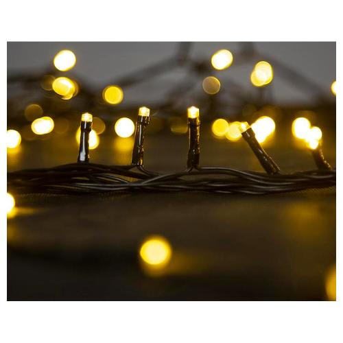 Reťaz vianočná 10 m  LED exteriér bez zdroja