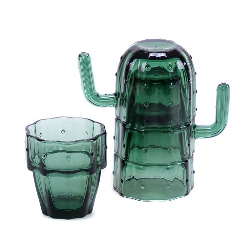 Pohár na vodu stohovateľný set 4ks