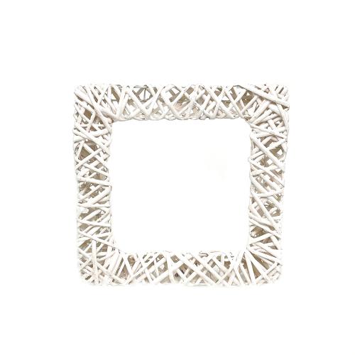 Stvorec prázdny 30cm biely