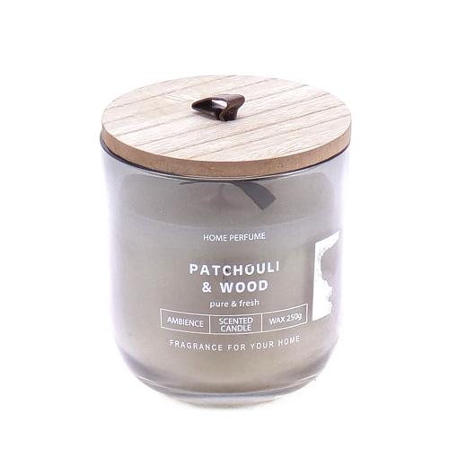 Sviečka dekoračná s vôňou dreva