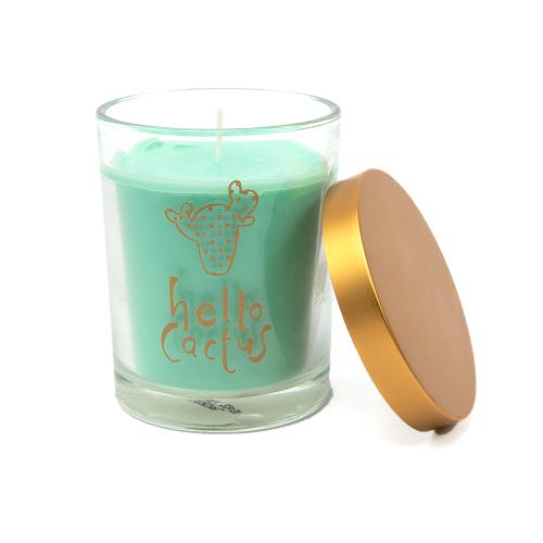 Sviečka dekoračná v sklenenom obale 2