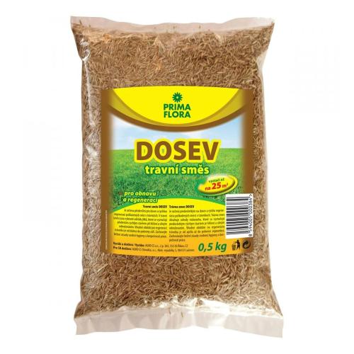 Trávna zmes dosev 0,5kg PRIMAFLORA