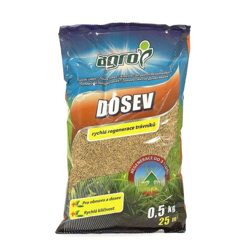 Trávna zmes dosev 500g AGRO