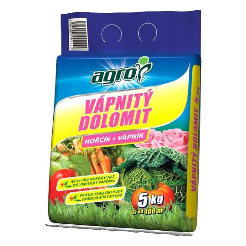 Vápnitý dolomit min.hnoj. 5kg AGRO