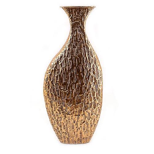 Váza kovová 36x14x85