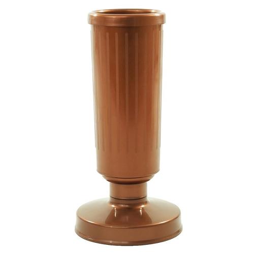 Váza so záťažou medená 30cm