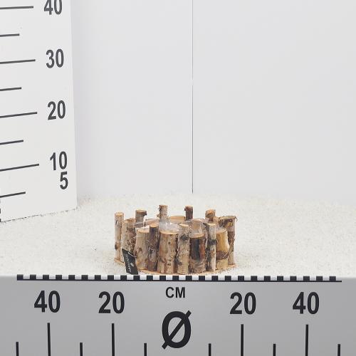 Misa ovál drevo 21x14xH8/6 1/2